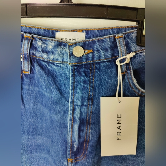 FRAME Le High N Tight Wide Leg Jeans Stearnlee NWT $260 Size 30 - Picture 7 of 11